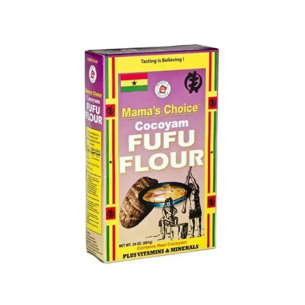Mama's Choice Cocoyam Fufu flour 681g  Adomoo