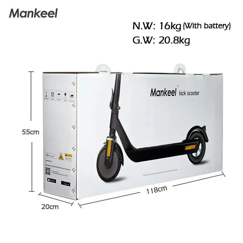 Mankeel MK090 Steed 36V/10.4Ah 350W Folding Electric Scooter  Adomoo