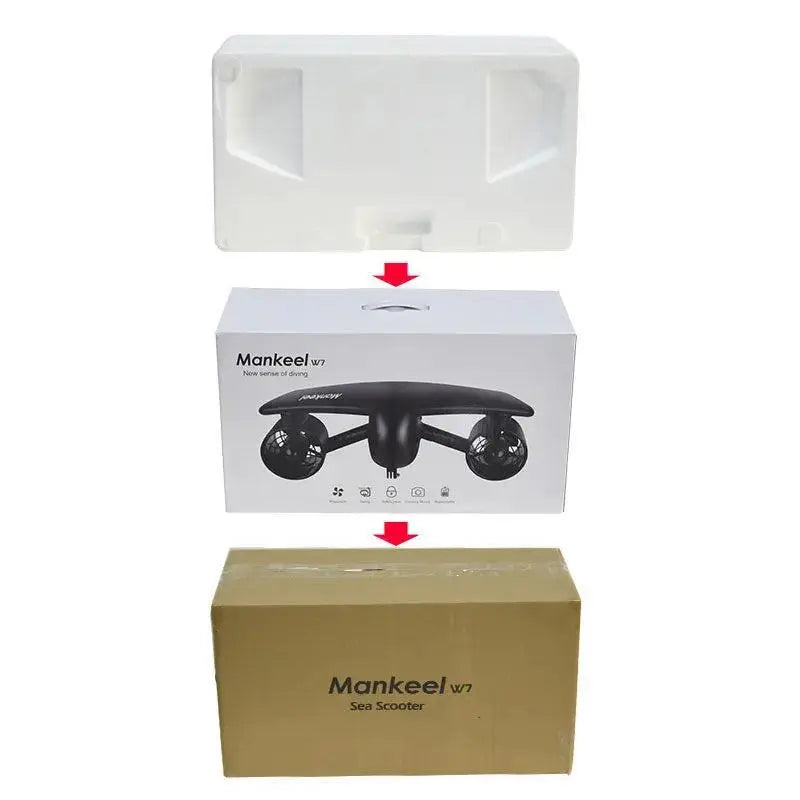 Mankeel W7 Sea Scooter 500W/480W Swimming Jet Board Electric Surfboard  Adomoo