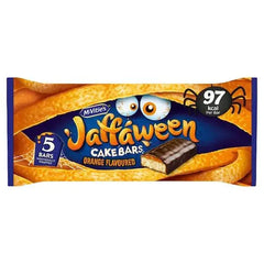 McVitie's Jaffaween Orange Cake Bar Multipack 5 x 24.4g, 122g (Case of 12) - Honesty Sales U.K