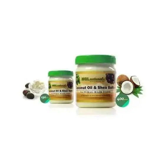 MGL Naturals Coconut And Shea Butter Hair Food (400g)  Adomoo