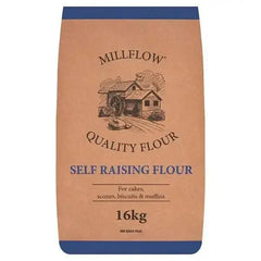 Millflow Self Raising Flour 16kg  Adomoo