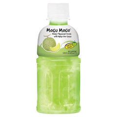 Mogu Mogu Melon Flavored Drink with Nata de Coco 320ml (Case of 24) - Honesty Sales U.K