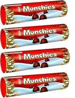 Munchies Milk Chocolate and Caramel Giant Tube 100g  Adomoo