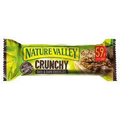 Nature Valley Crunchy Oats & Dark Chocolate Cereal Bar 42g (Case of 18)  Adomoo