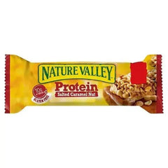 Nature Valley Protein Salted Caramel Nut Cereal Bar 40g (Case of 12)  Adomoo