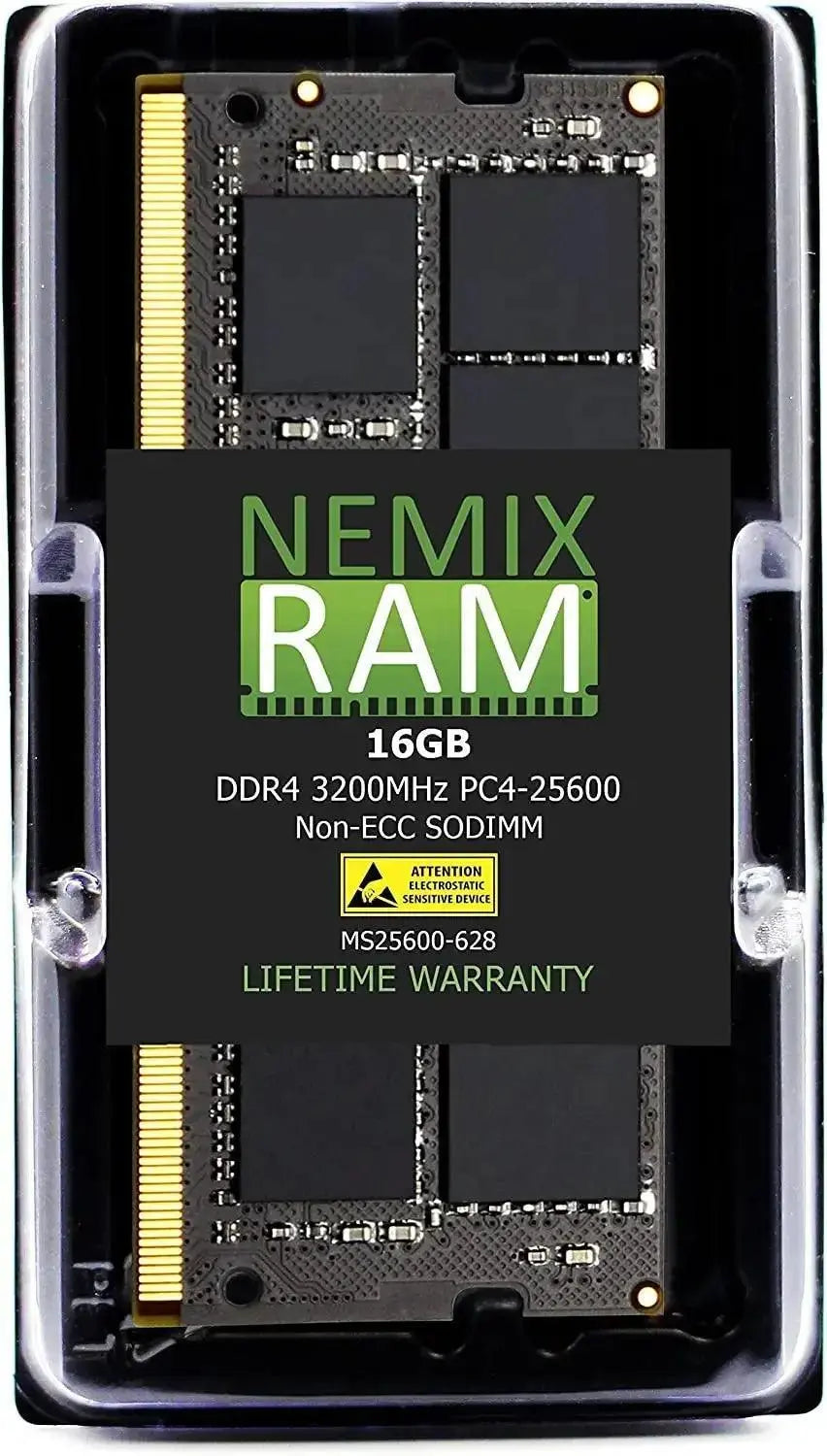 NEMIX RAM 16GB DDR-4 PC4-25600 for PCs – NEW  Adomoo