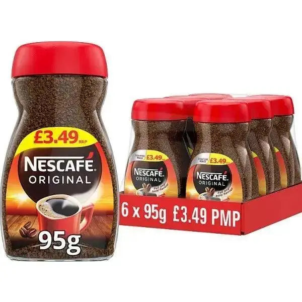Nescafe Original Instant Coffee 95g  Adomoo