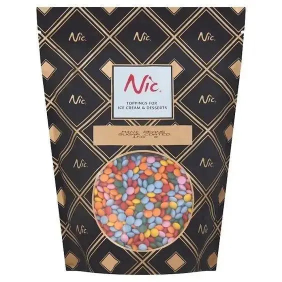 Nic Luxury Toppings Mini Beans Choc Sugar Coated  Adomoo