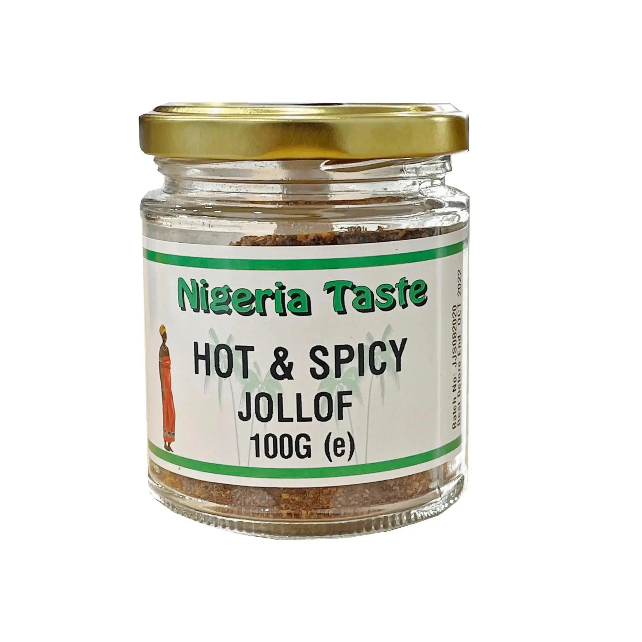 Nigeria Taste Jar Jollof Hot & Spicy(100g)  Adomoo