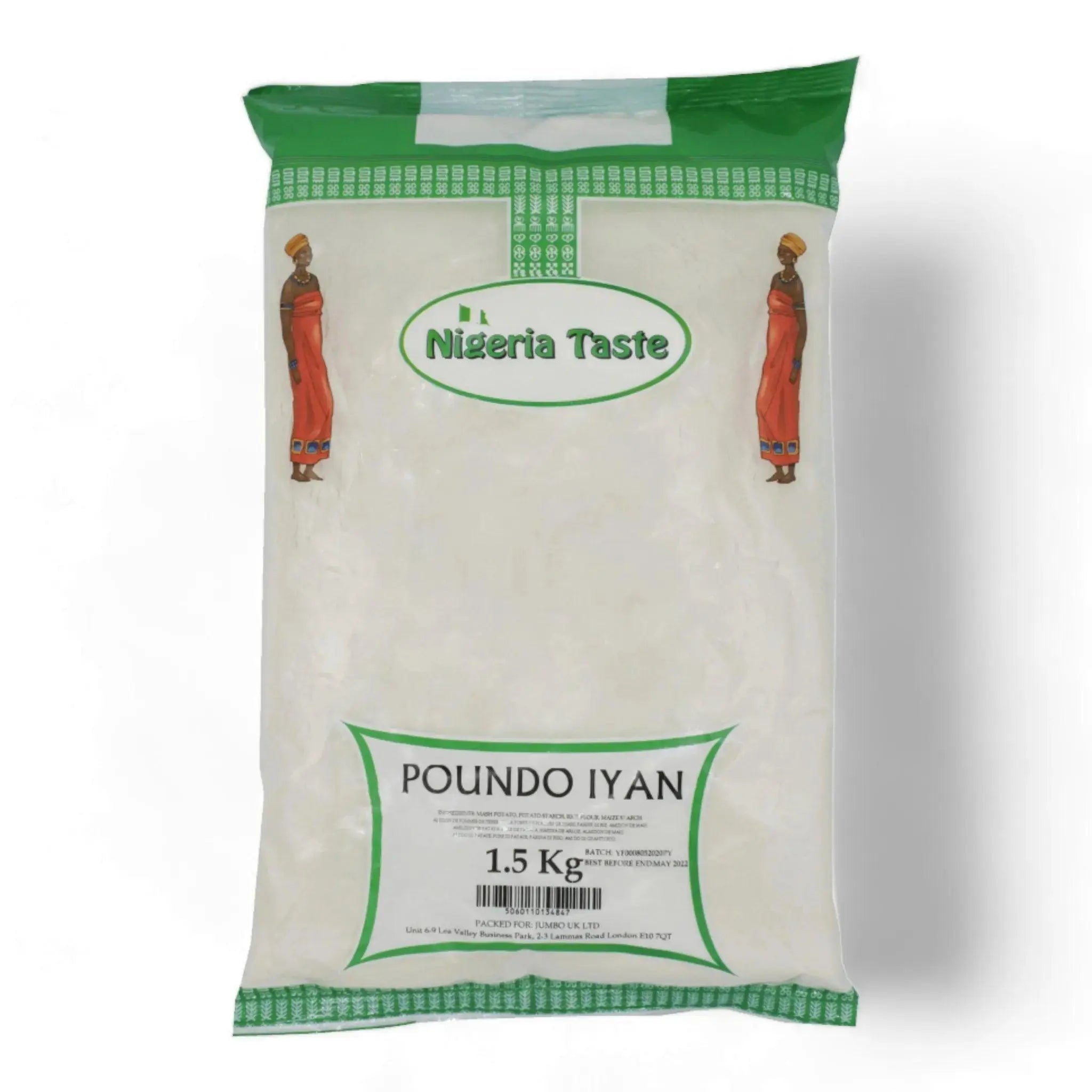 Nigeria Taste Poundo Iyan  Adomoo