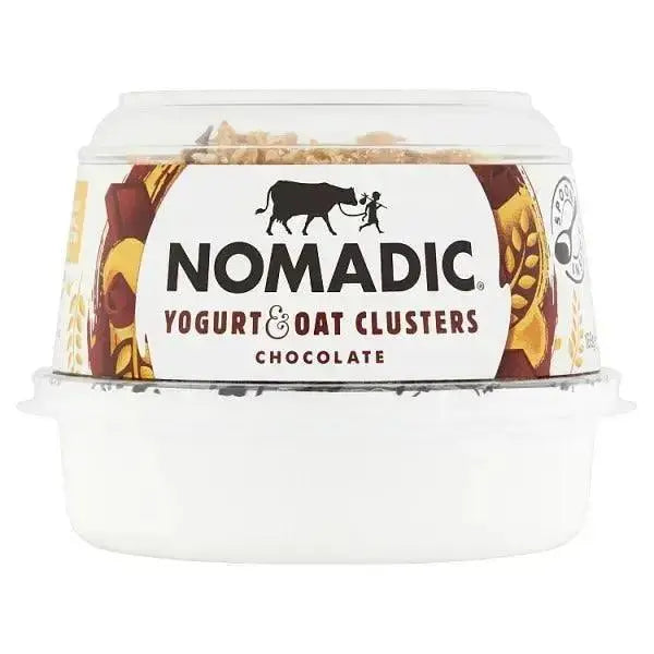 Nomadic Yogurt & Oat Clusters Chocolate 169g  Adomoo
