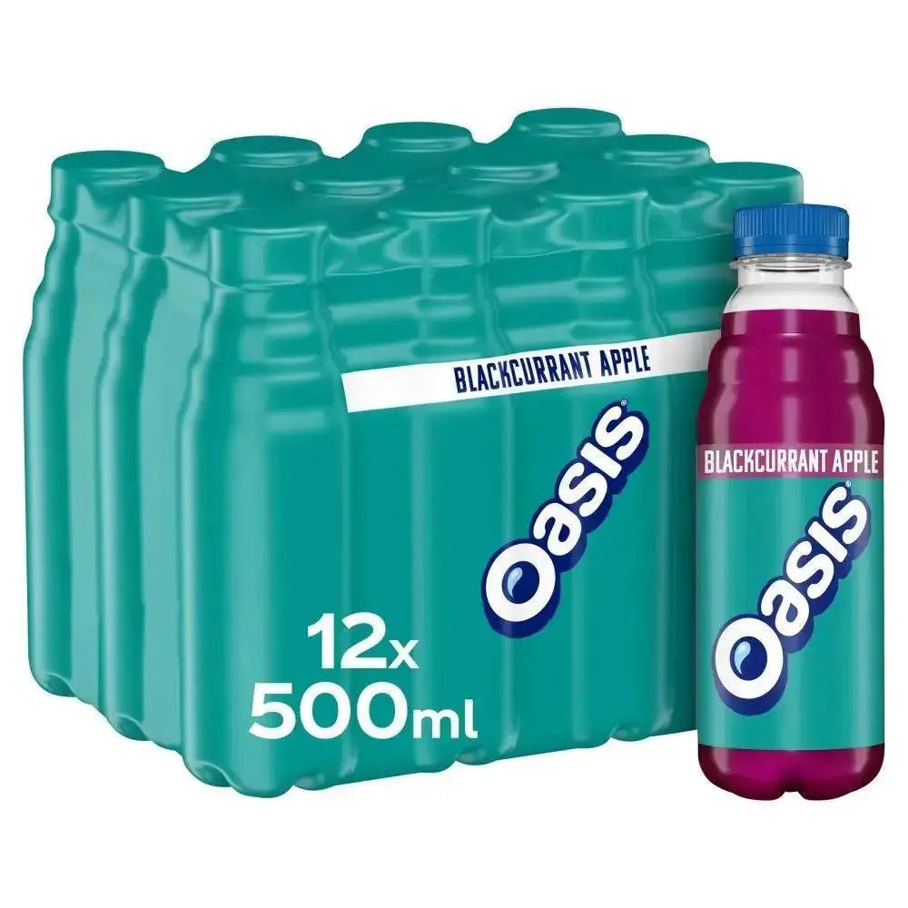 Oasis Blackcurrant Apple 500ml (Case of 12)  Adomoo