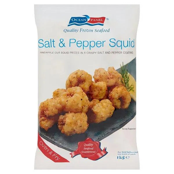 Ocean Pearl Salt & Pepper Squid 1kg - Honesty Sales U.K