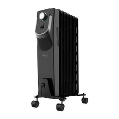 Oil-filled Radiator (7 chamber) Cecotec Ready Warm 5770 Space 360º 1500W Black  Adomoo