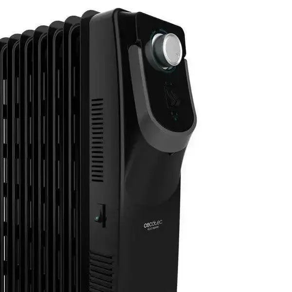Oil-filled Radiator (9 chamber) Cecotec Ready Warm 5820 Space 360º 2000W Black  Adomoo