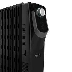 Oil-filled Radiator (9 chamber) Cecotec Ready Warm 5820 Space 360º 2000W Black  Adomoo