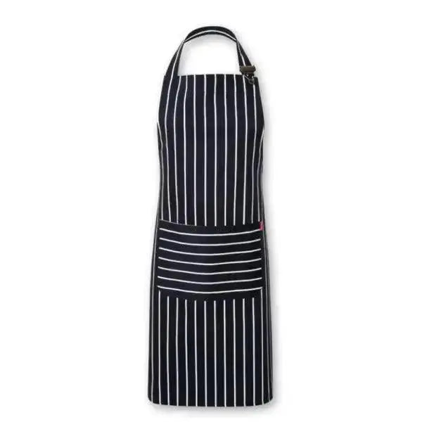Oliver Harvey Front of House Apron Navy, Navy-White, Grey  Adomoo