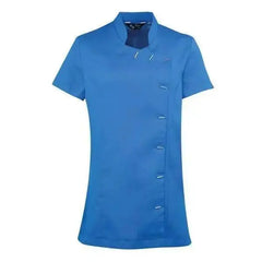 Orchid Beauty and Spa Tunic Black, Blue and Sapphire  Adomoo