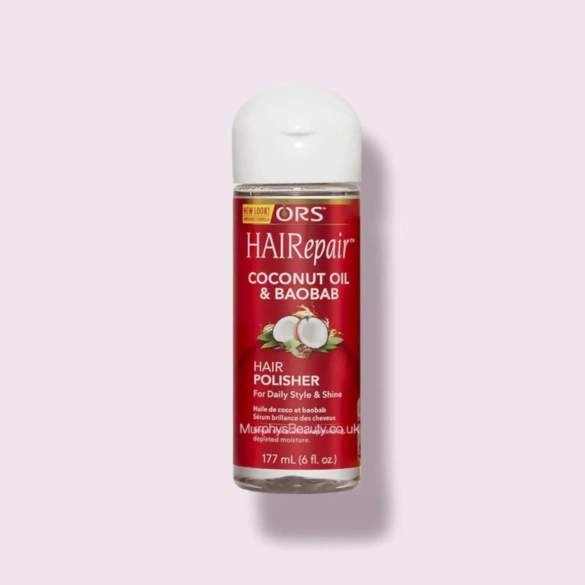 ORS Coconut Oil & Baobab Hair Polisher (6oz)  Adomoo
