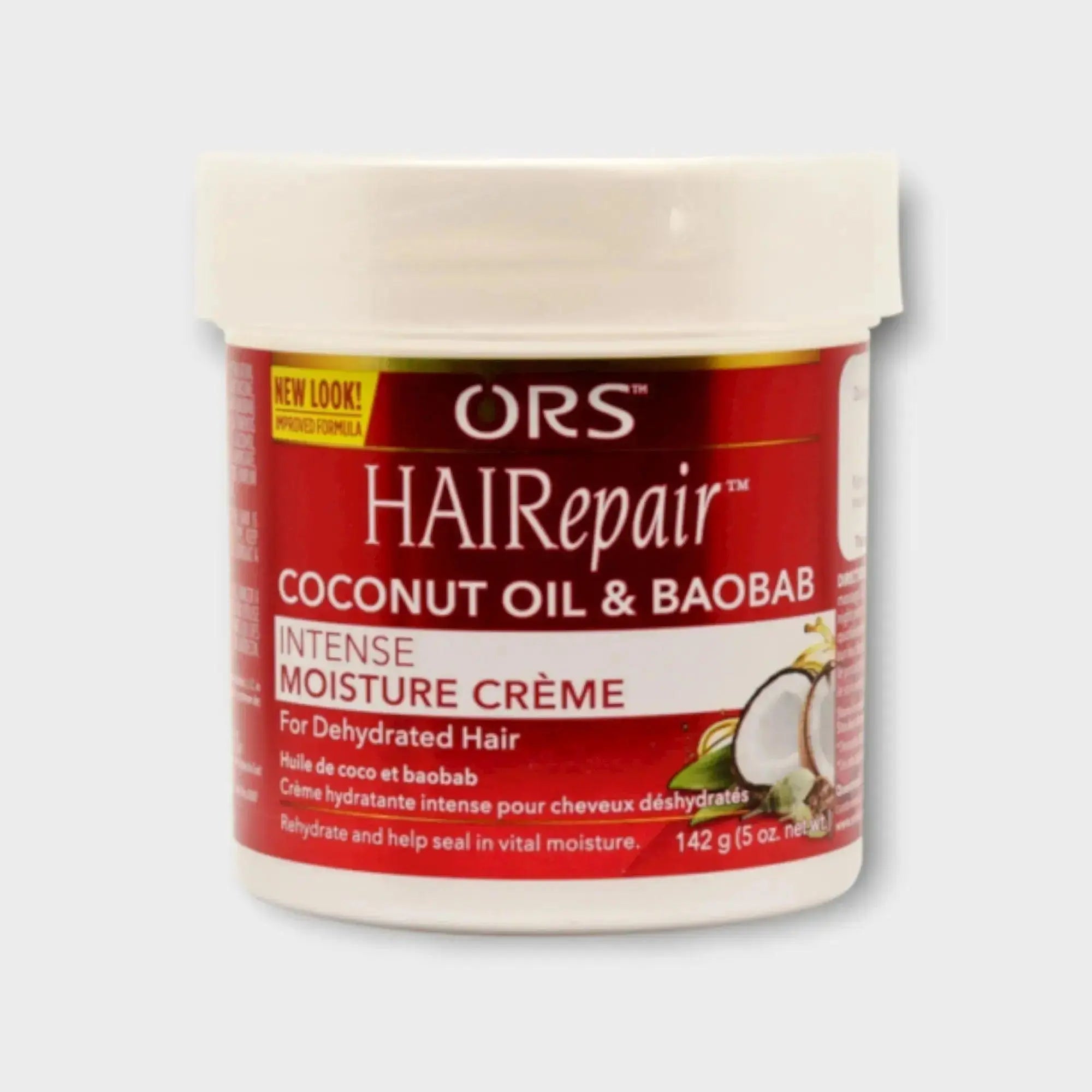 ORS Hair Repair Coconut Oil & Baobab Intense Moisture Creme 142g  Adomoo