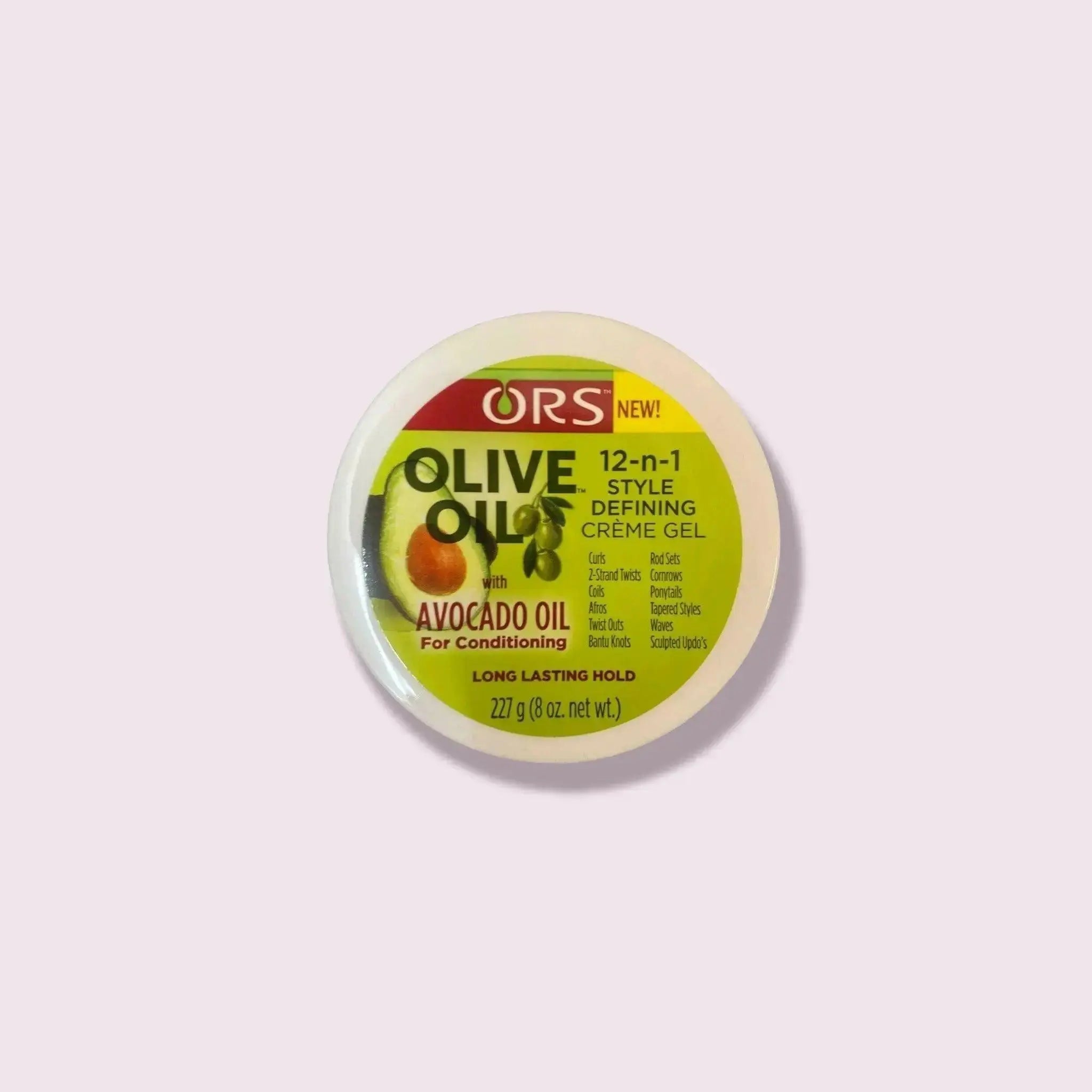 ORS Olive Oil 12-n-1 Style Defining Creme Gel 227 g 8oz  Adomoo