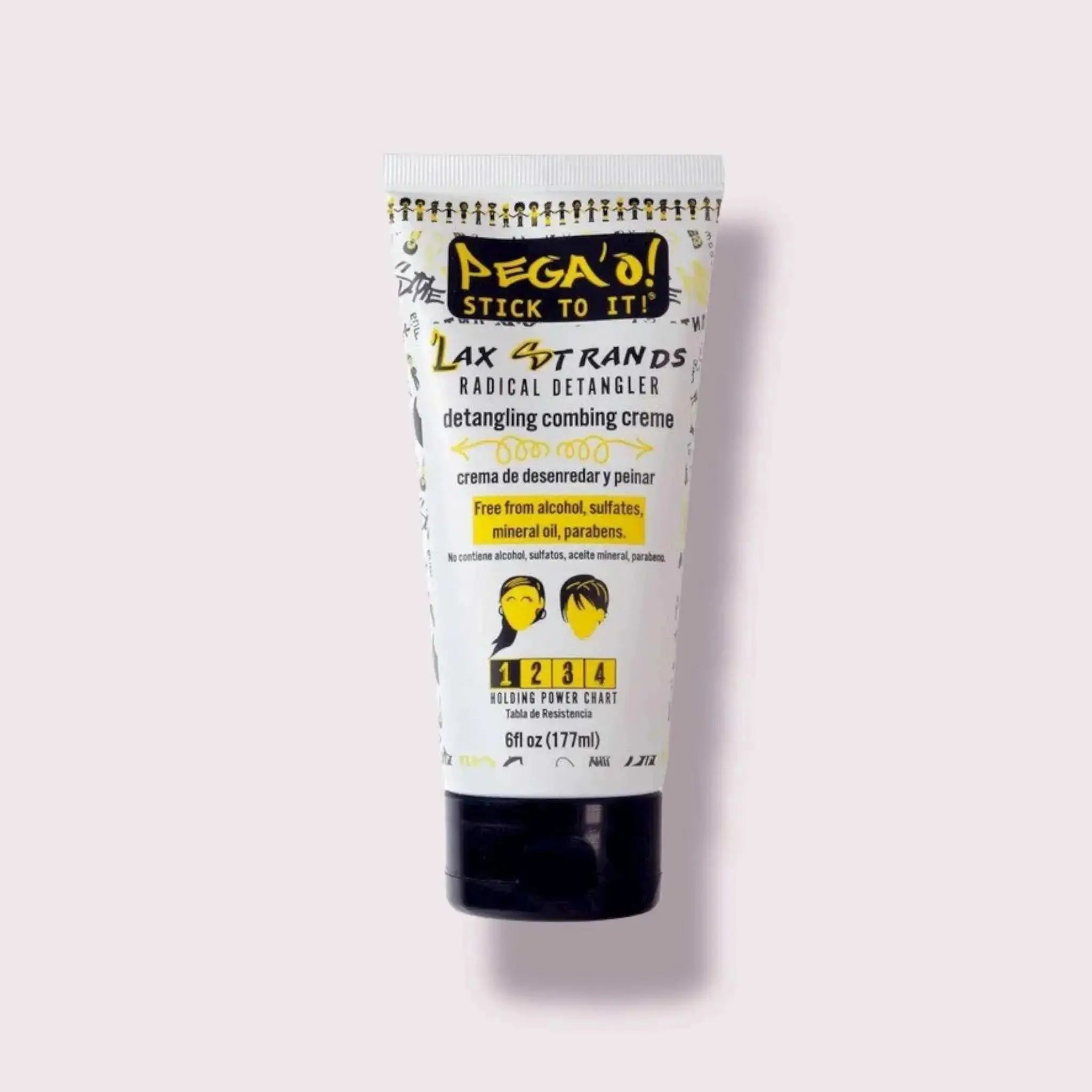 PEGA'O! Stick To It Lax Strands Detangling Combing Creme (6oz)  Adomoo