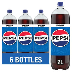 Pepsi 2 Litres (Case of 6) - Honesty Sales U.K