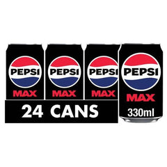 Pepsi Max 330ml (Case of 24) - Honesty Sales U.K