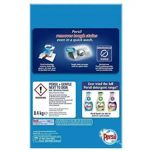 Persil Non Bio Washing Powder 120 Wash 8.4kg  Adomoo