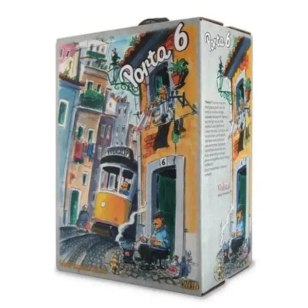 Porta 6 Vinho Regional Lisboa Red Wine 2.25 Litres - Honesty Sales U.K