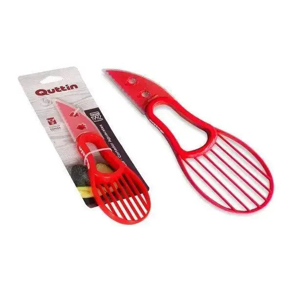 Potato Masher Quttin Red Plastic dimensions 18 cm  Adomoo