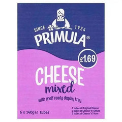 Primula Cheese Mixed 6 x 140g  Adomoo