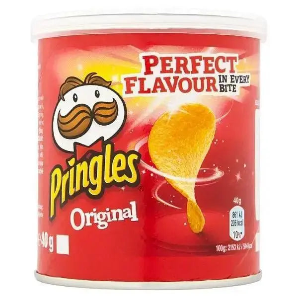 Pringles Original Crisps 40g (Case of 12)  Adomoo