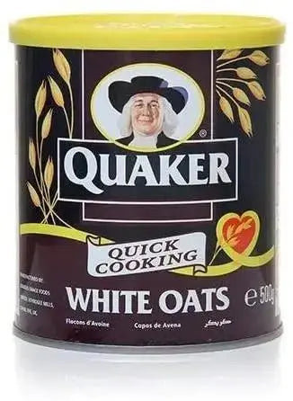 Quaker White Oats Tin - 500g  Adomoo