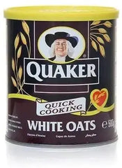 Quaker White Oats Tin - 500g  Adomoo