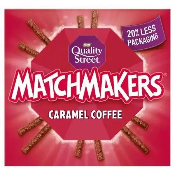 Quality Street Matchmakers Caramel Coffee 120g (Case of 10)  Adomoo