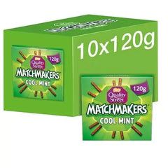 Quality Street Matchmakers Cool Mint 120g (Case of 10)  Adomoo