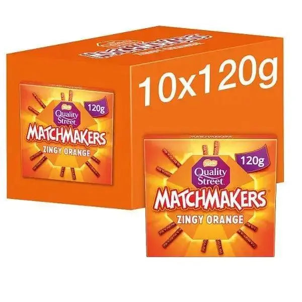 Quality Street Matchmakers Zingy Orange 120g (Case 0f 10)  Adomoo