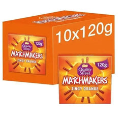Quality Street Matchmakers Zingy Orange 120g (Case 0f 10)  Adomoo