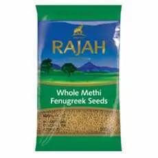 Rajah Whole Methi Fenugreek Seed 100g  Adomoo