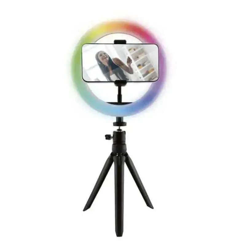 Rechargeable Selfie Ring Light KSIX Smartphone 12W  Adomoo