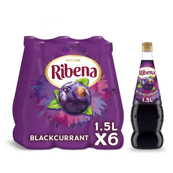 Ribena Blackcurrant Squash 1.5L - Honesty Sales U.K