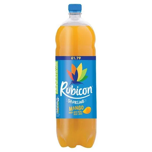 Rubicon Sparkling Mango 2 Litre (Case of 6) - Honesty Sales U.K