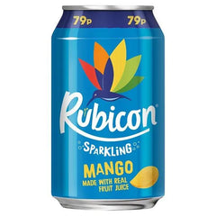 Rubicon Sparkling Mango 330ml (Case of 24) - Honesty Sales U.K