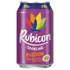 Rubicon Sparkling Passion 330ml (Case of 24) - Honesty Sales U.K