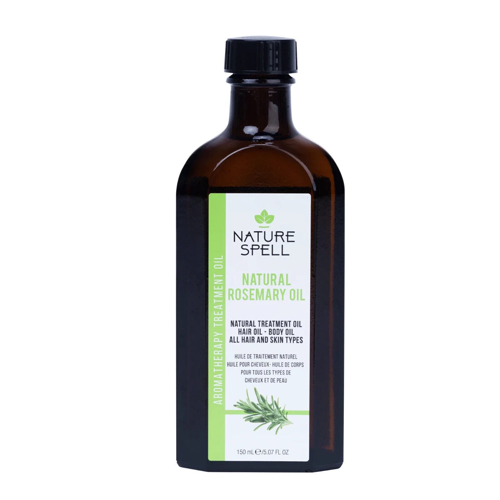Nature Spell Rosemary Oil for Hair & Skin 150 ml – Rosemary Oil for Hair  Adomoo