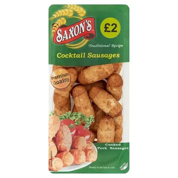 Saxon's Cocktail Sausages 240g (Case of 6) - Honesty Sales U.K