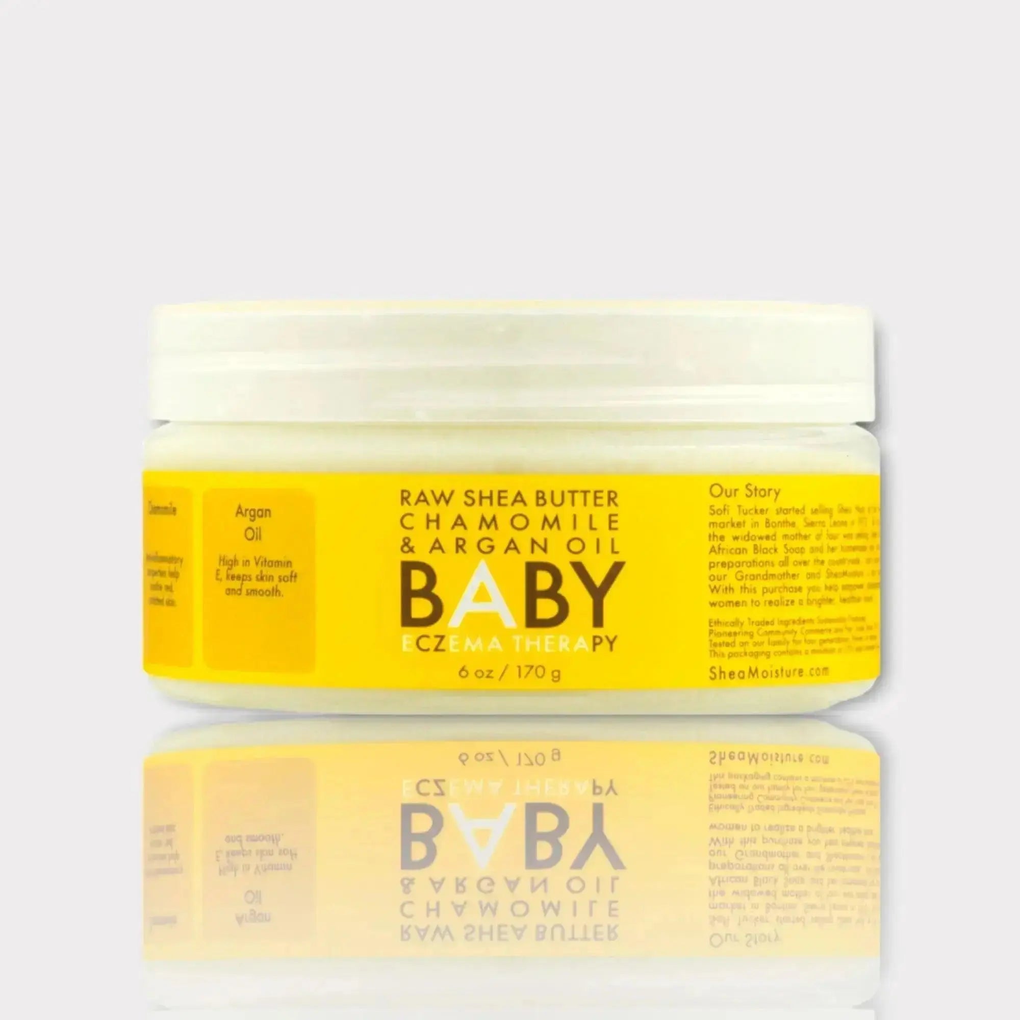 Shea Moisture Raw Shea Butter Chamomile & Argan Oil Baby Eczema Therapy  Adomoo