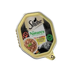 Sheba Natures Collection Cat Food Tray Chicken & Red Pepper in Sauce 85g (Case of 22)  Adomoo